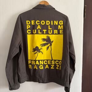 Rare Decoding Palm Culture Francesco Ragazzi Palm Angels Workwear Jacket Medium